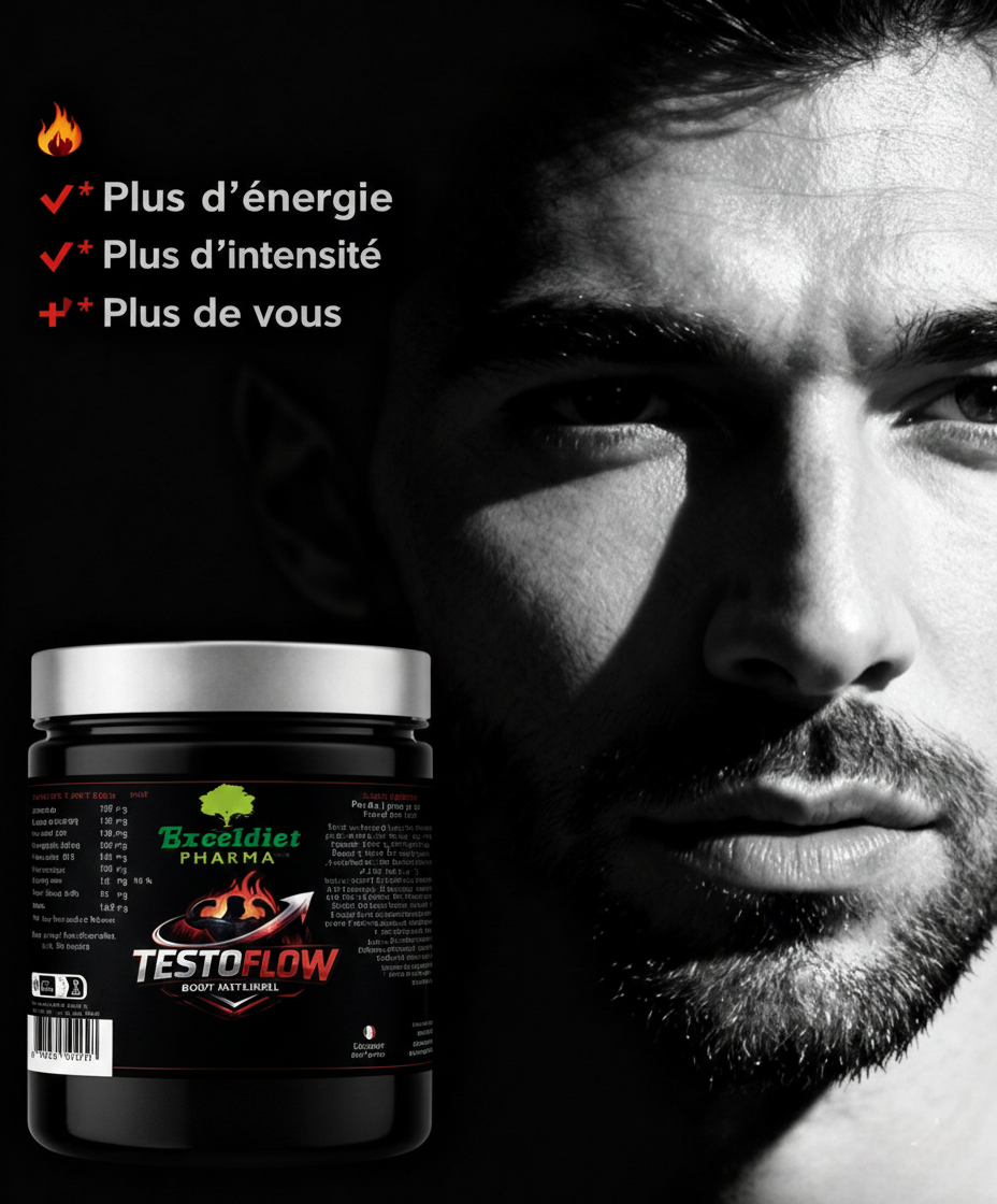 Gélules virilitéTestoflow énergie homme